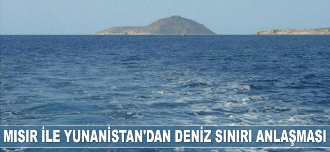 Mısır ile Yunanistan deniz sınırı anlaşması imzaladı