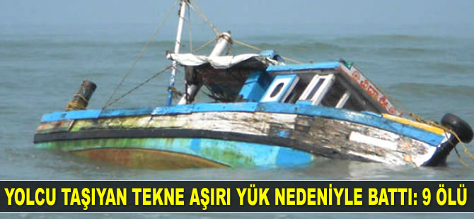 Nijerya'da yolcu taşıyan tekne aşırı yük nedeniyle battı: 9 ölü