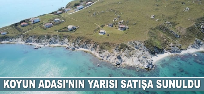 Koyun Adası’nın yarısı satışa çıktı