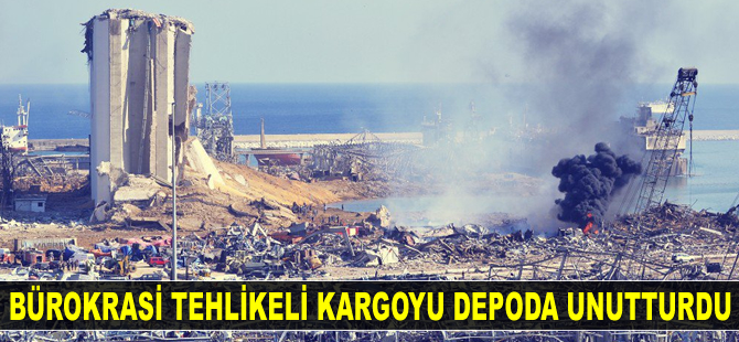 Bürokrasi tehlikeli kargoyu depoda unutturdu