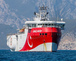 MTA Oruç Reis Sismik Araştırma Gemisi, çalışma yapacağı alana ulaştı