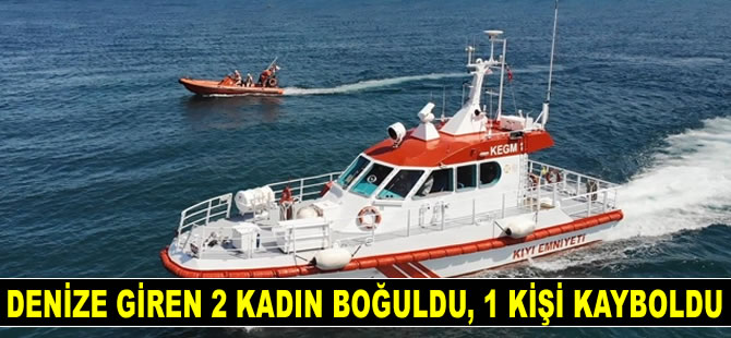 Kandıra’da denize giren 2 kadın boğuldu, 1 kişi kayboldu