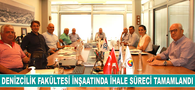 Mersin Üniversitesi MDTO Denizcilik Fakültesi inşaatında ihale süreci tamamlandı