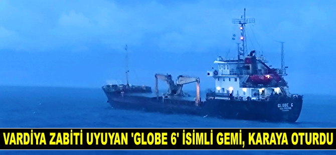 ‘Globe 6’ isimli gemi, Filipinler’de karaya oturdu