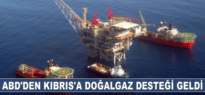 ABD'den Kıbrıs'a doğalgaz desteği geldi