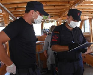 Demre’de yatlar sıkı biçimde denetleniyor