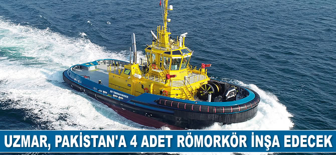 UZMAR, Karachi Port Trust Pakistan'a 4 adet römorkör inşa edecek