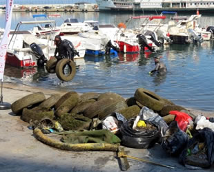 Bursa’da balıkçı barınaklarında dip temizliği başlatıldı