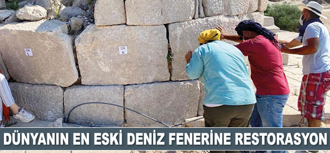 Neron Deniz Feneri restore ediliyor