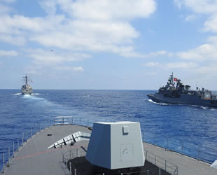 Milli Savunma Bakanlığı: Doğu Akdeniz’de ABD ile deniz eğitimleri icra edildi