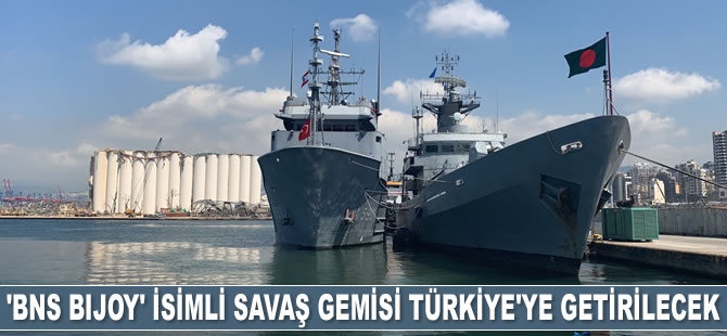 BNS BIJOY isimli gemi, TCG İNEBOLU tarafından yedeklenerek Türkiye’ye getirilecek