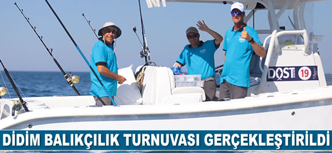 Didim Açık Deniz Sportif Balıkçılık Turnuvası gerçekleştirildi