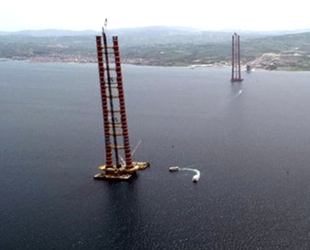 1915 Çanakkale Köprüsü’ne kedi yolunun montajı yapılacak