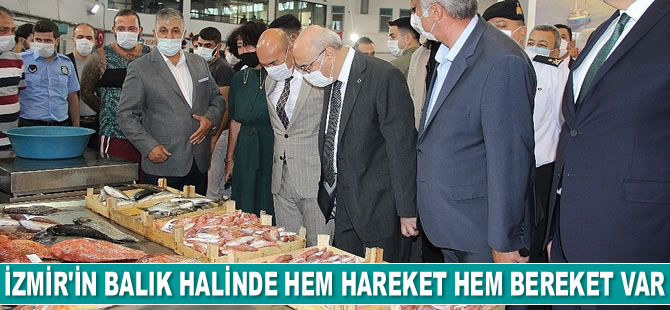 İzmir'in balık halinde hem hareket hem bereket var