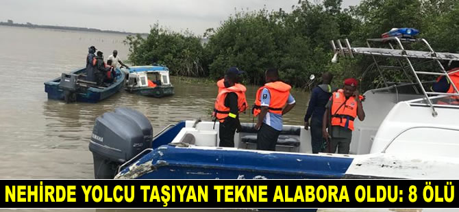 Nijerya’da nehirde yolcu taşıyan tekne battı: 8 ölü
