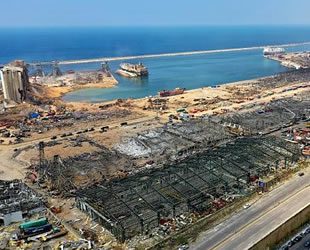 Beyrut Limanı’nda 4 ton 350 kilogram amonyum nitrat bulundu