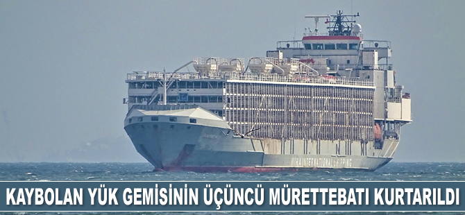 Japonya'da kaybolan ‘Gulf Livestock 1’ isimli geminin üçüncü mürettebatı kurtarıldı