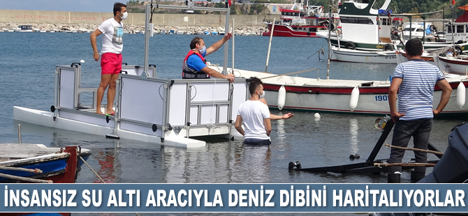 TUBİTAK destekli insansız su altı aracı testleri sürüyor