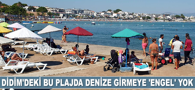‘Engelsiz Plaj’ dünyanın dört bir yanından misafirlerini ağırlıyor