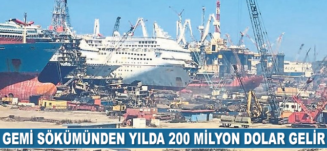 Aliağa, gemi sökümde yılda 200 milyon dolar gelir elde ediyor