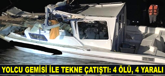 Rusya'da yolcu gemisi tekneyle çatıştı: 4 ölü, 4 yaralı