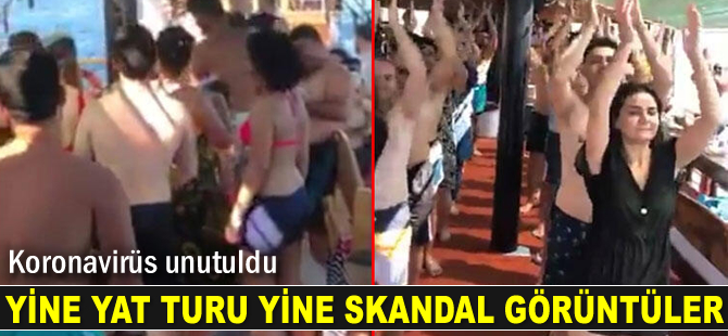 Mersin'de yat turunda koronavirüs unutuldu