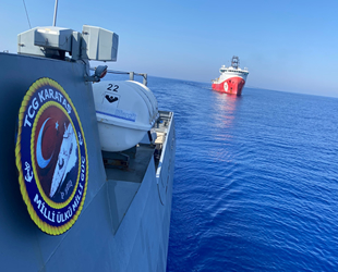 Araştırma ve sondaj gemilerine Türk Deniz Kuvvetleri refakat ediyor