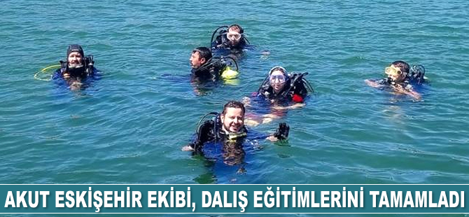 Eskişehir'de balık adam sayısı artıyor