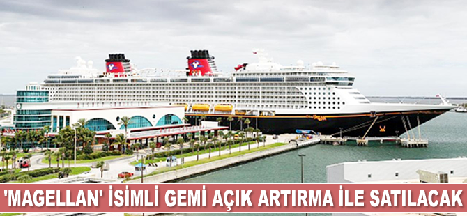 Carnival Cruises'in 'Magellan' isimli gemisi 19 Ekim'de açık artırma ile satılacak