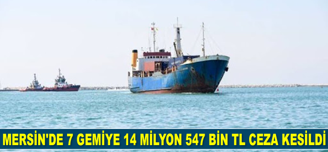 Vahap Seçer: Mersin açıklarındaki tüm gemilerden sintine alımına talibiz