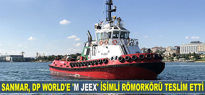 SANMAR, DP World’e ‘M Jeex’ isimli römorkörü teslim etti