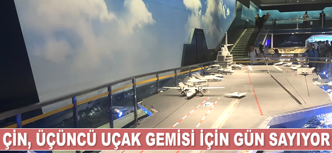 Çin, üçüncü uçak gemisi için gün sayıyor