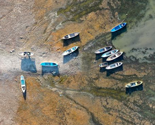 Marmara Gölü'nde su seviyesinin düşmesi balıkçılık yapan aileleri etkiledi