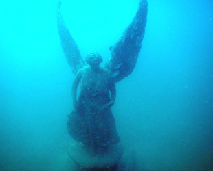 Saros'daki su altı müzesi dalgıçların ilgi odağı oldu