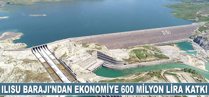 Ilısu Barajı, ekonomiye 4 ayda 600 milyon lira katkı sağladı