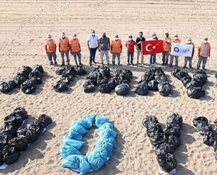 Konyaaltı ve Lara plajlarında kıyı ve dip temizliği yapıldı