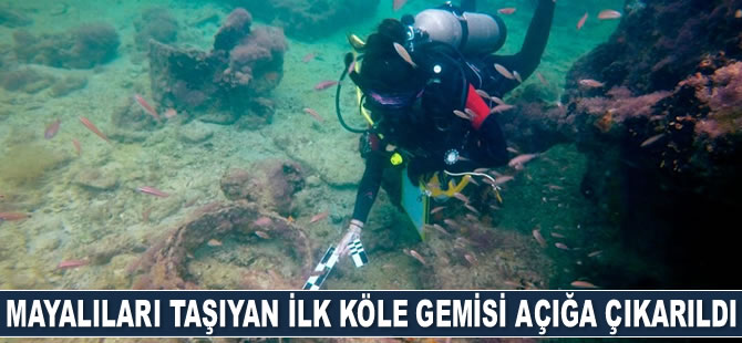 Mayalıları taşıyan ilk köle gemisi açığa çıkarıldı