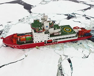 ‘Xuelong 2’ isimli buzkıran gemisi, Kuzey Kutbu seferinden dönüyor