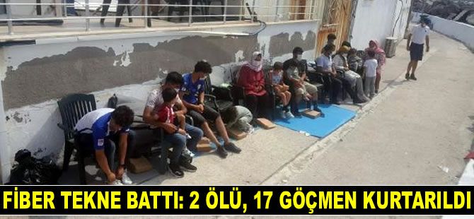 Bodrum’da fiber tekne battı: 1'i bebek 2 kaçak göçmen hayatını kaybetti