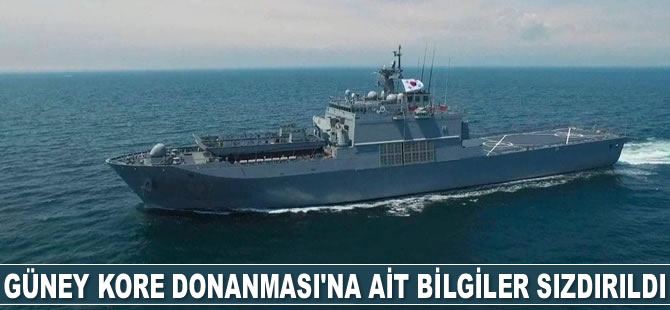 Güney Kore Donanması’na ait bilgiler sızdırıldı