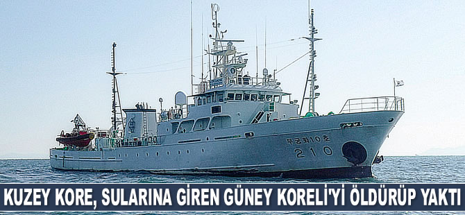 Kuzey Kore, sularına giren Güney Koreli'yi öldürüp bedenini yaktı