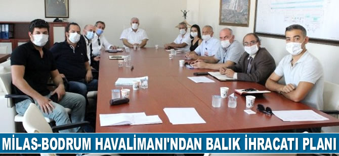 Milas-Bodrum Havalimanı'ndan balık ihracatı yapılması planlanıyor