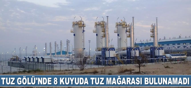 Tuz Gölü'nde 8 kuyuda tuz mağarası bulunamadı