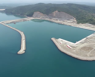 Filyos Liman inşaatındaki çalışmalar sona yaklaşıyor