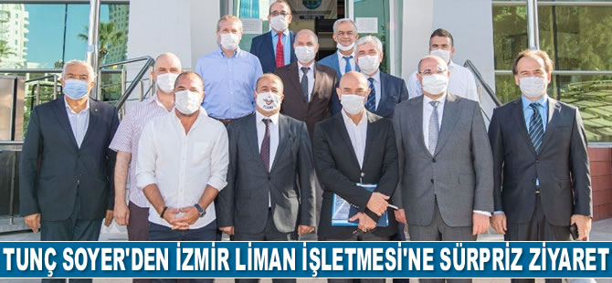 Tunç Soyer, İzmir Liman İşletmesi’ni ziyaret etti