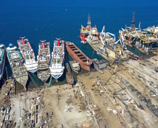 Hurda gemi geri dönüşümünden ekonomiye 500 milyon dolarlık katkı bekleniyor