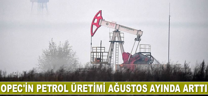 OPEC'in petrol üretimi Ağustos’ta arttı
