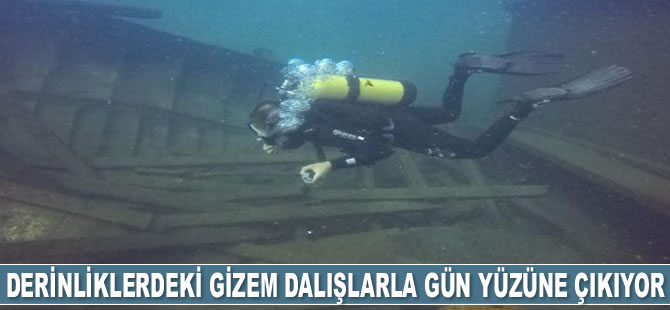 Van Gölü'nün derinliklerindeki gizem dalışlarla gün yüzüne çıkıyor