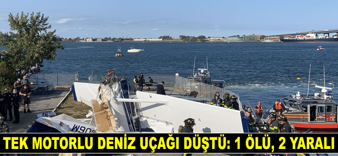 ABD'de deniz uçağı düştü: 1 ölü, 2 yaralı