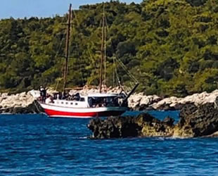 Muğla'da tekne 96 kaçak göçmen yakalandı